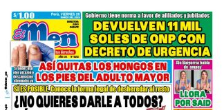 Portada Diario El Men (20/3/2026)