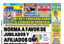 Portada Diario El Men (23/3/2026) Portada Diario El Men (23/3/2026)