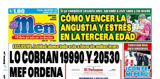 Portada Diario El Men (24/3/2026)