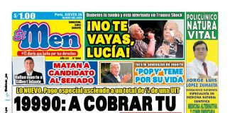 Portada Diario El Men (26/3/2026)
