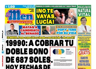 Portada Diario El Men (26/3/2026)