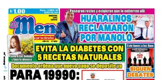 Portada Diario El Men (30/3/2026)