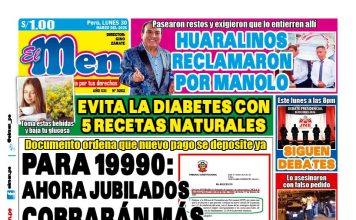 Portada Diario El Men (30/3/2026)