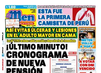 Portada Diario El Men (31/3/2026)