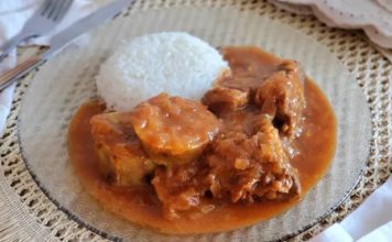 Suculento adobo de carne peruano adobo de carne