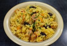 arroz relleno peruano