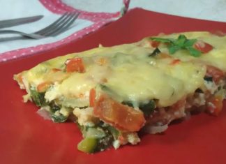 frittata de verduras