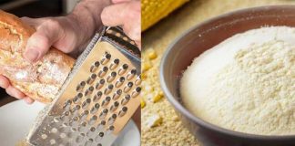 Harina de maíz o pan rallado