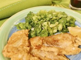 merluza a la romana rebozada