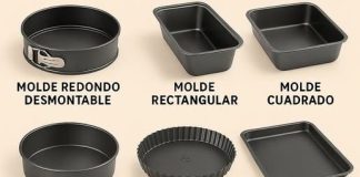 moldes son ideales para el horno