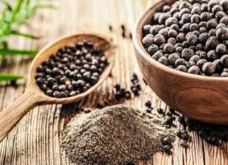 pimienta dura o en polvo