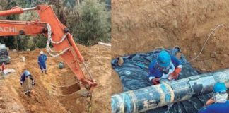 soldadura de ducto de gas que transporta este material desde Camisea