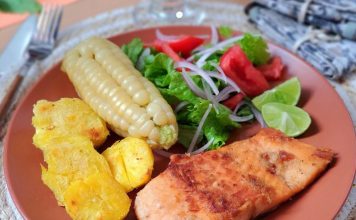 Nutritiva trucha frita con papas trucha frita con papas