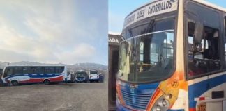 Balearon bus de Sur Lima