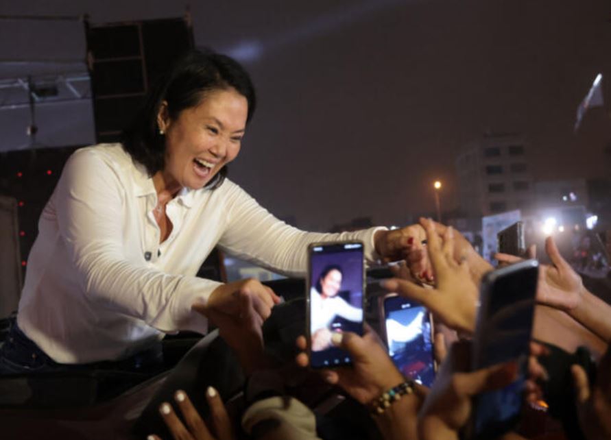 Cierre de campaña Keiko Fujimori