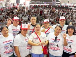 Comerciantes de Lima Norte respaldan a Pilar Mendoza