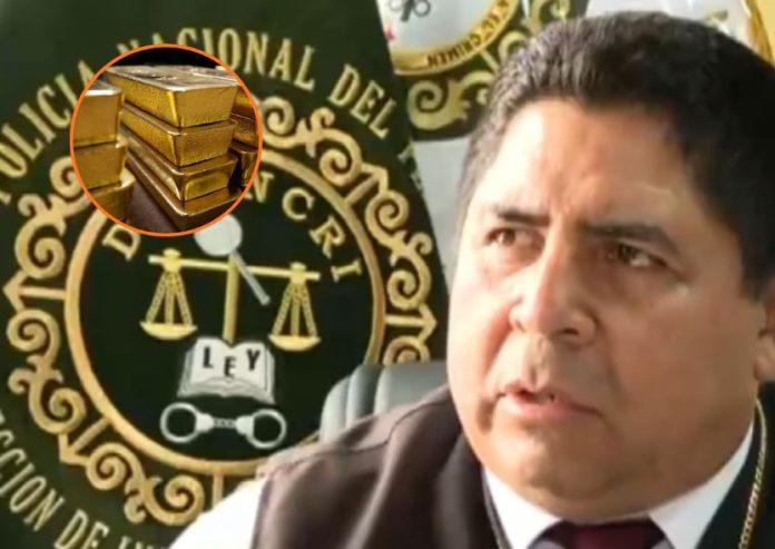 Detienen a polis por “cambiazo” de oro