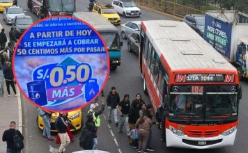 Diesel sigue subiendo y los pasajes también