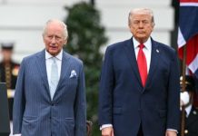 Donald Trump recibió al rey Carlos III