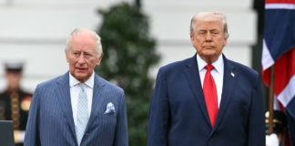 Donald Trump recibió al rey Carlos III