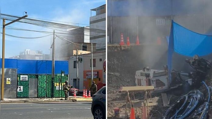 Fuga de gas causó susto en Surquillo