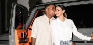 Jefferson Farfán junto a Xiomy Kanashiro