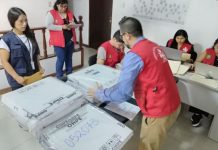 Jurado Electoral Especial Lima Sur 2 (JEE Lima Sur 2) recibió cédulas electorales correspondientes a 39 mesas de sufragio