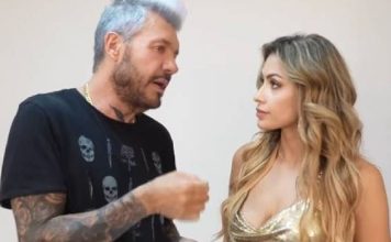 Marcelo Tinelli y Milett Figueroa