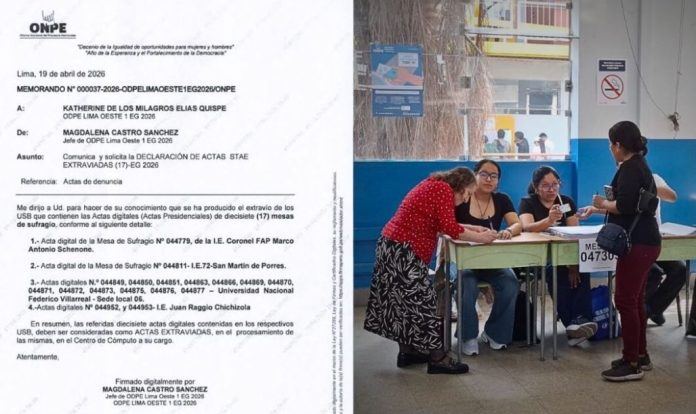 ODPE reporta 17 actas extraviadas