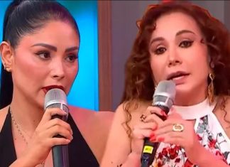 Pamela Franco y Janet Barboza