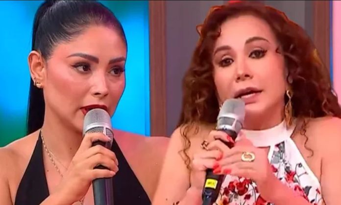 Pamela Franco y Janet Barboza