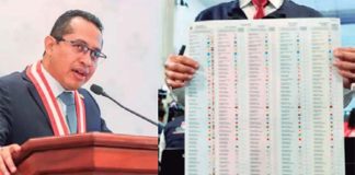 Presidente del JNE, Roberto Burneo pide chequear bien cédula electoral
