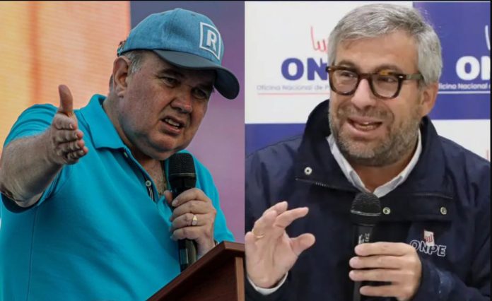 Rafael López Aliaga y Piero Corvetto
