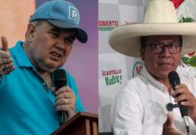 Rafael López Aliaga y Roberto Sánchez