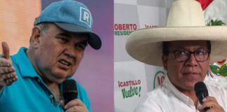 Rafael López Aliaga y Roberto Sánchez