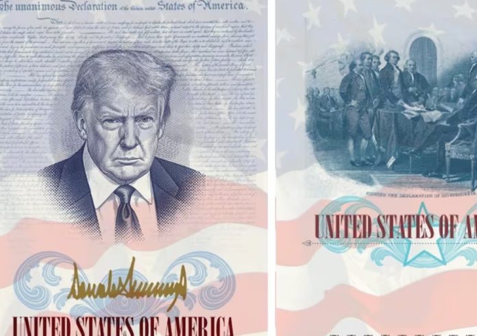 Trump pondrá su foto en pasaportes