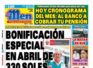 Portada Diario El Men (2/4/2026)