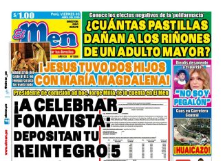 Portada Diario El Men (3/4/2026)