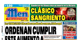 Portada Diario El Men (4/4/2026)