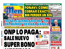 Portada Diario El Men (8/4/2026)