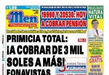 Portada Diario El Men (9/4/2026) Portada Diario El Men (9/4/2026)