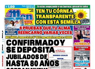 Portada Diario El Men (11/4/2026)