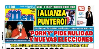 Portada Diario El Men (15/4/2026)