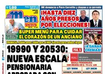 Portada Diario El Men (14/4/2026)