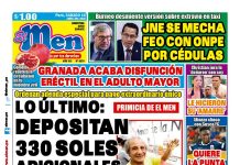 Portada Diario El Men (18/4/2026)