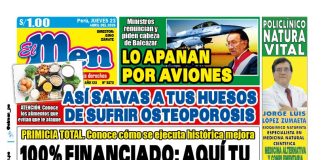 Portada Diario El Men (23/4/2026)