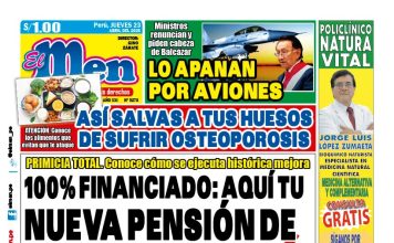 Portada Diario El Men (23/4/2026)