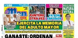 Portada Diario El Men (27/4/2026)
