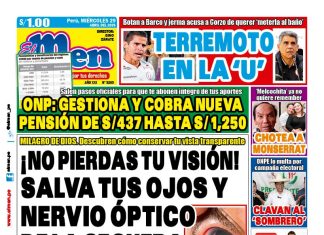Portada Diario El Men (29/4/2026)