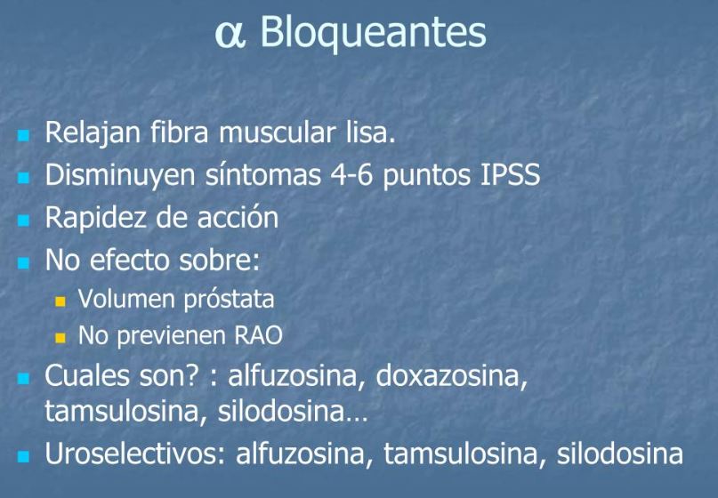 medicamentos alfa-bloqueantes